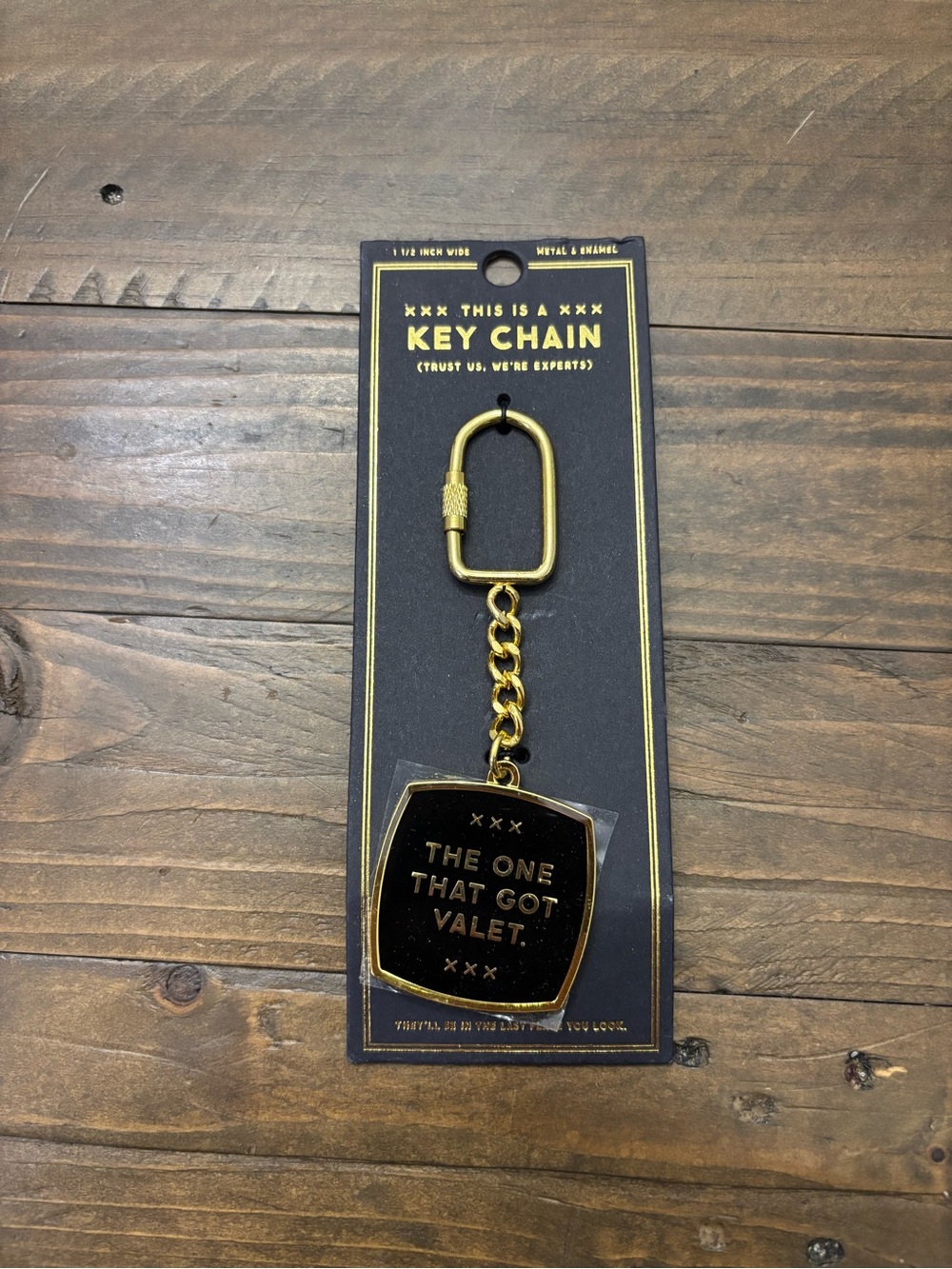 Easy Tiger Co 'The One That Got Valet' Key Chain